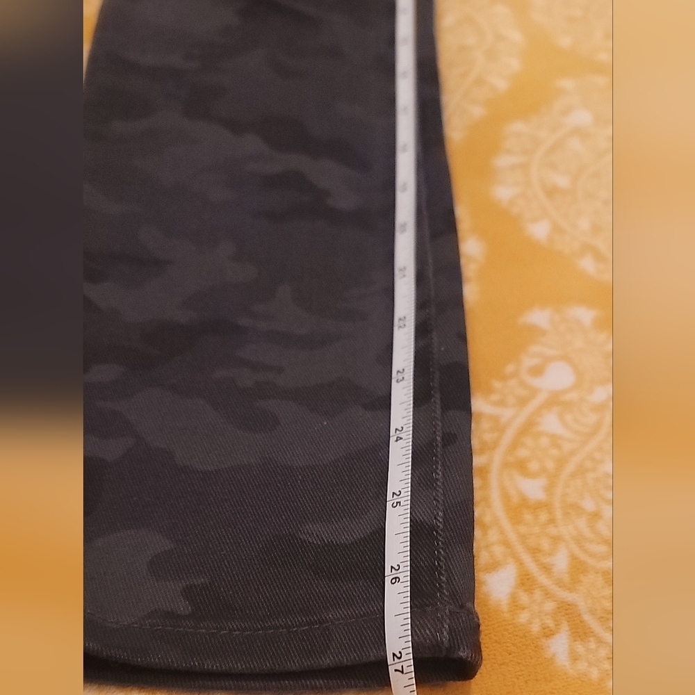 STS Blue Alice Ankle Skinny Women’s Jeans-Black/Camo/Sz 25 - Picture 9 of 16